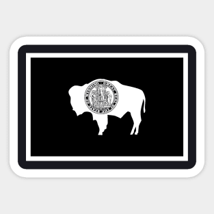 Wyoming State Flag Sticker